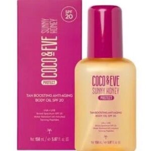 Coco and Eve Sunny Honey Tan Boosting Body Oil SPF 20